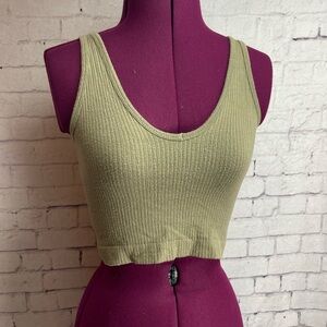 Urban outfitters out from under size small olive green tank top
